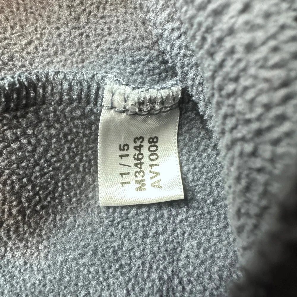 Adidas Hoodie Mens XL Grey Climawarm Pullover Fleece M34643 Athletic Sweatshirt